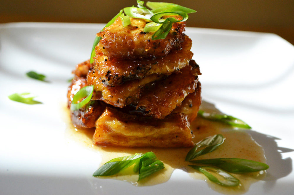 Sweet Chili Tofu bites